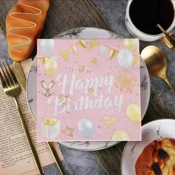 NEW Color Napkins/Printed Tissues/Fashion Tissues x 200pcs - Picture 4 of 14